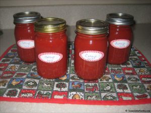 catsup, preserving the harvest