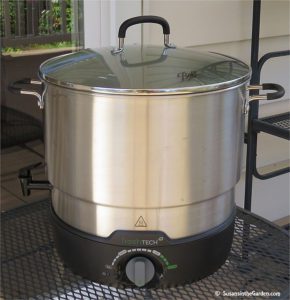 canner, preserving the harvest