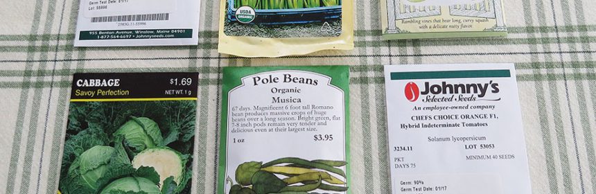 selecting plants and seeds