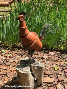 clay pots, France tour, Chateau du Rivau