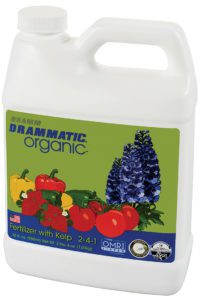 seed-starting, Drammatic Organic fertilizer