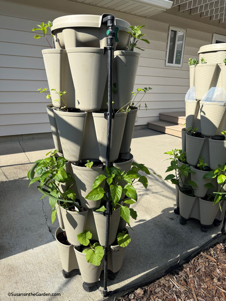 GreenStalk Planters, irrigation system